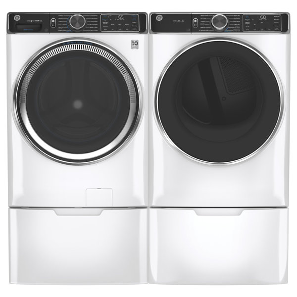 GE Appliances Smart 5 Cu. Ft. Front Load Washer and 7.8 Cu. Ft. Electric Dryer & Reviews Wayfair